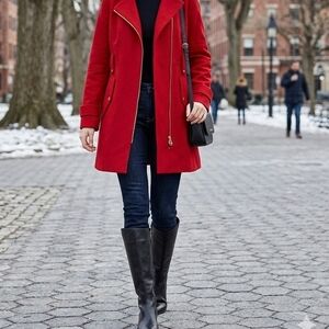 Michael Kors Red Women's Coat